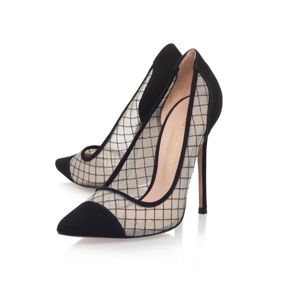 Sold Out! Kurt Geiger Sharkie Black High Heels - Picture 4 of 13